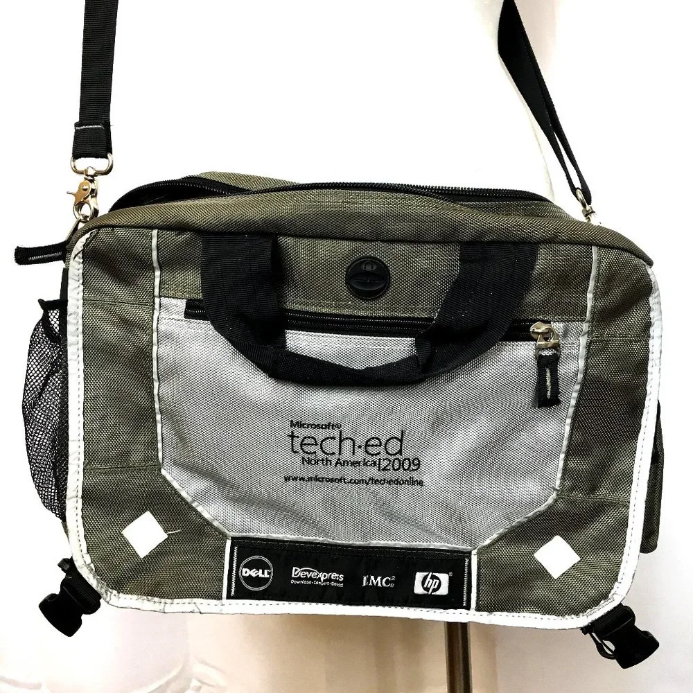 MICROSOFT Tech Ed 2009 Technology IT Laptop Messenger Bag Briefcase